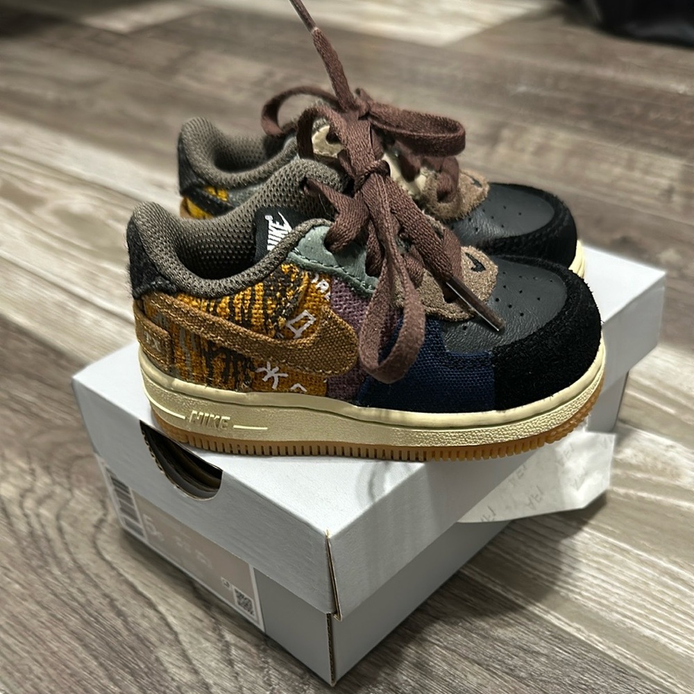 Nike Travis Scott Cactus Jack Air Force 1 (TD) 5c